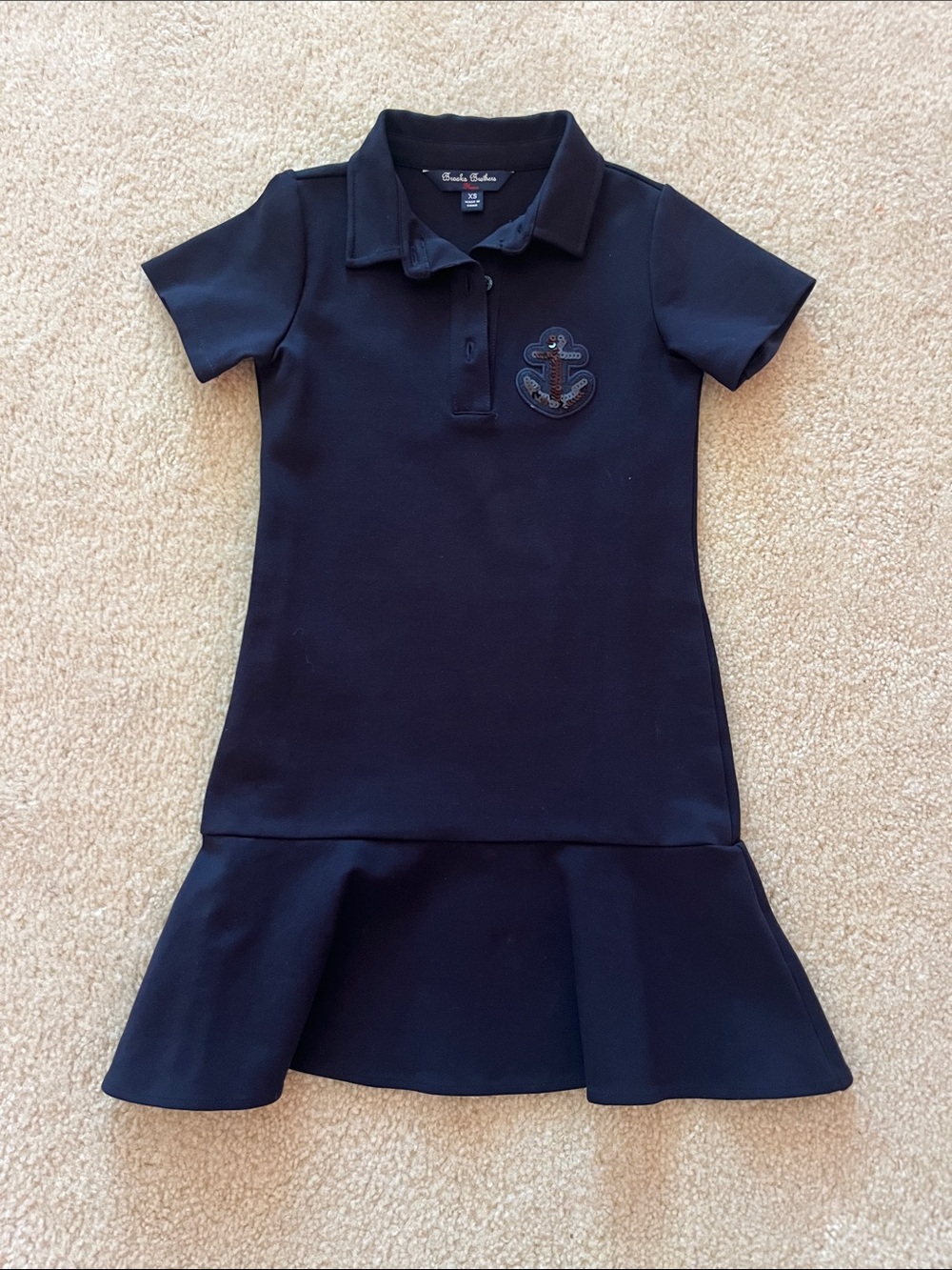 Brooks Brothers Navy Polo Dress